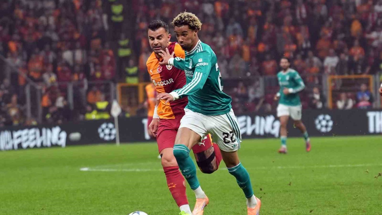 UEFA Şampiyonlar Ligi: Galatasaray: 1 - Liverpool: 0 (İlk yarı)
