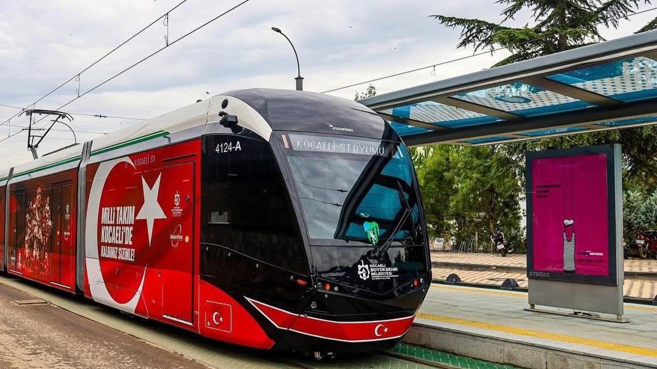 Milli maç saatinde tramvay ücretsiz
