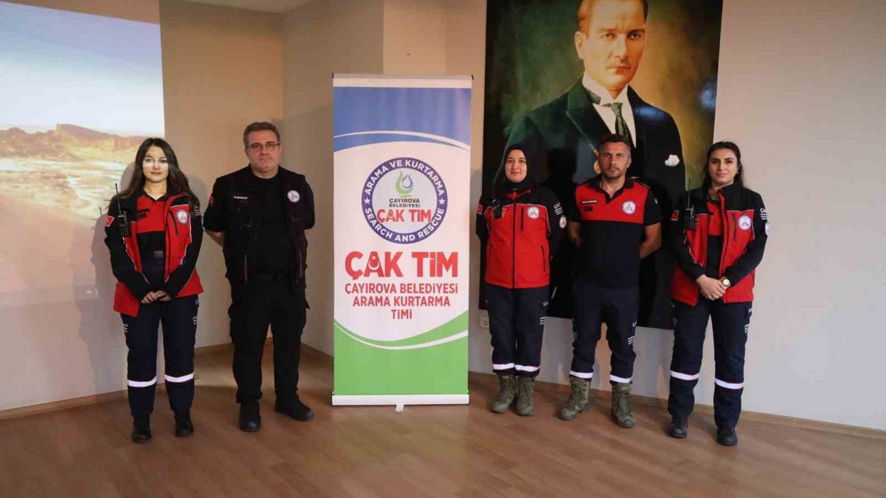 ÇAK-TİM’den kaymakamlık personeline deprem eğitimi
