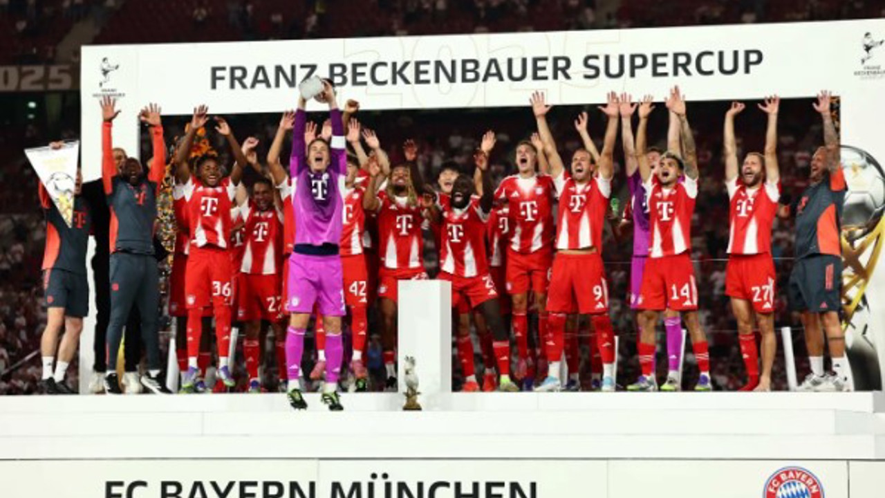 Bayern Munich wins the 2025 German Super Cup