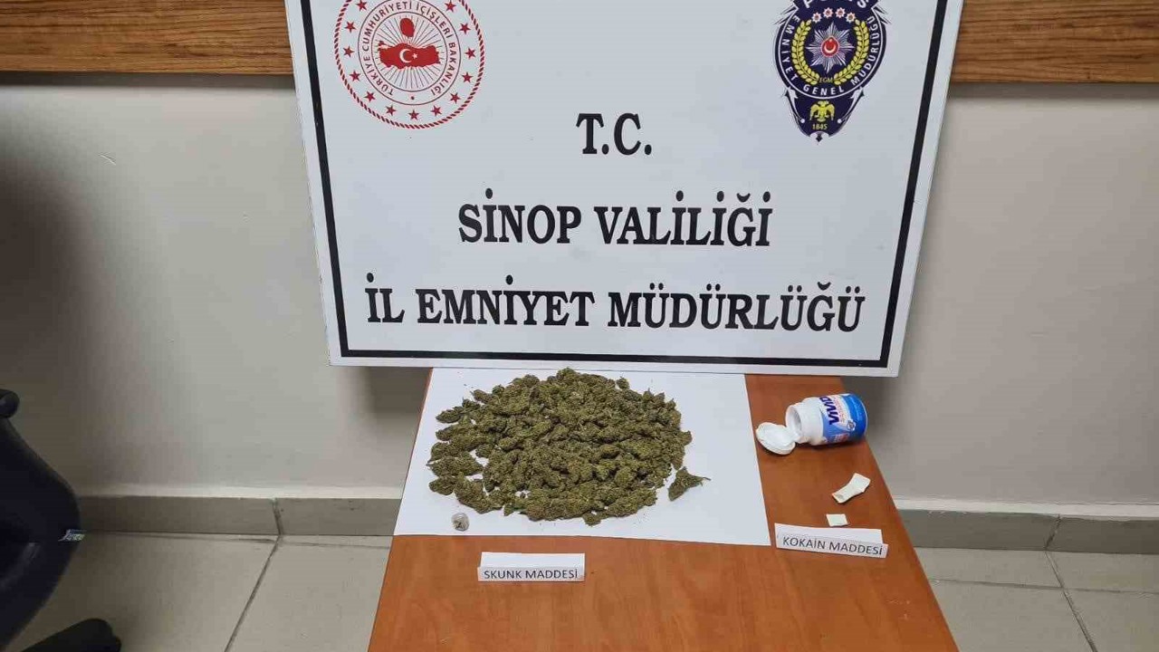 Sinop’ta uyuşturucu operasyonu: 2 gözaltı
