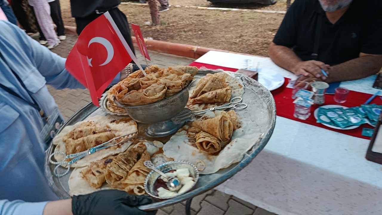 Darende’de Yöresel Lezzetler Yağmur Altında Yarıştı