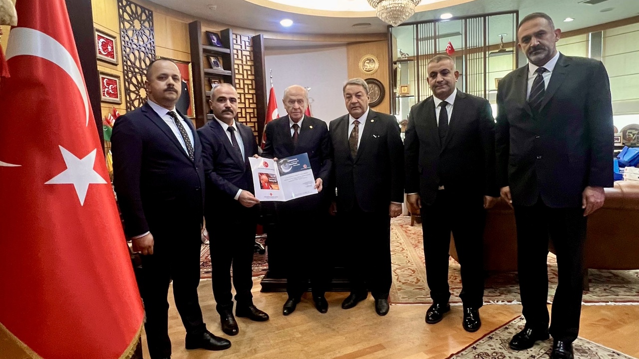 MHP Malatya Heyetinden Bahçeli’ye Kongre Daveti