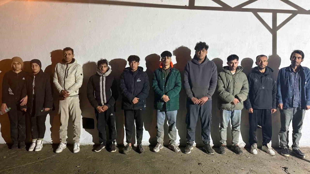 Edirne’de 17 düzensiz göçmen yakalandı
