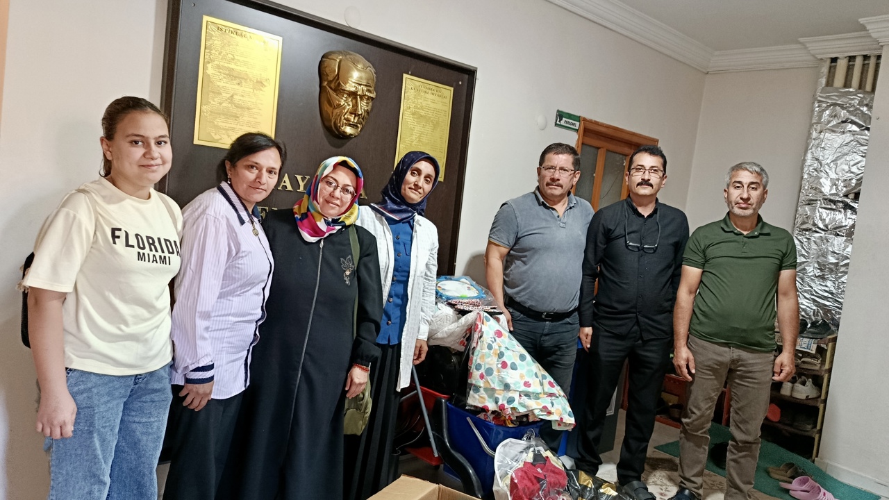 Malatya’nın Darende ilçesinde iş insanları ve hemşehrilerin katkılarıyla temin e