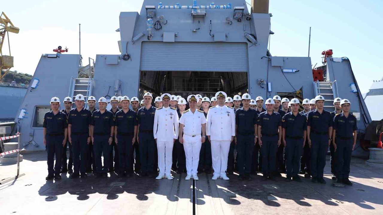 Açık Denizler Karakol Gemileri test faaliyeti
