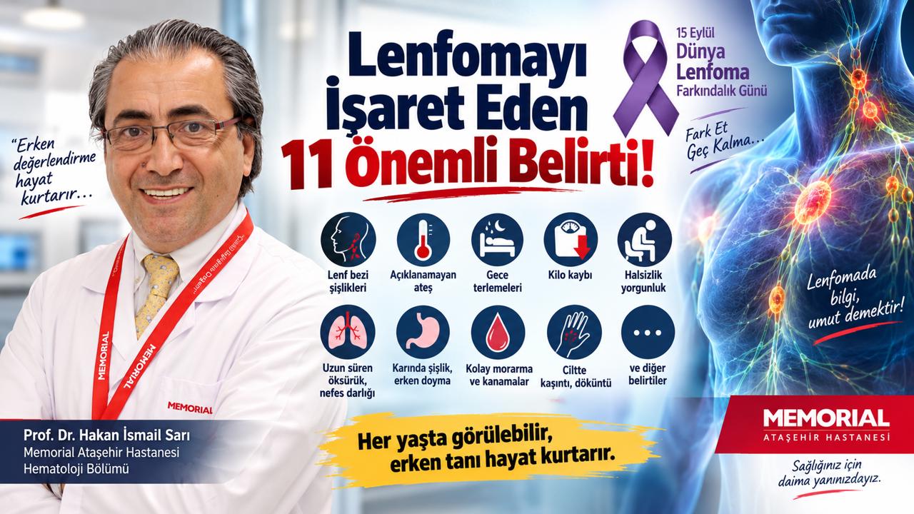 Lenfomayı İşaret Eden 11 Önemli Belirti!