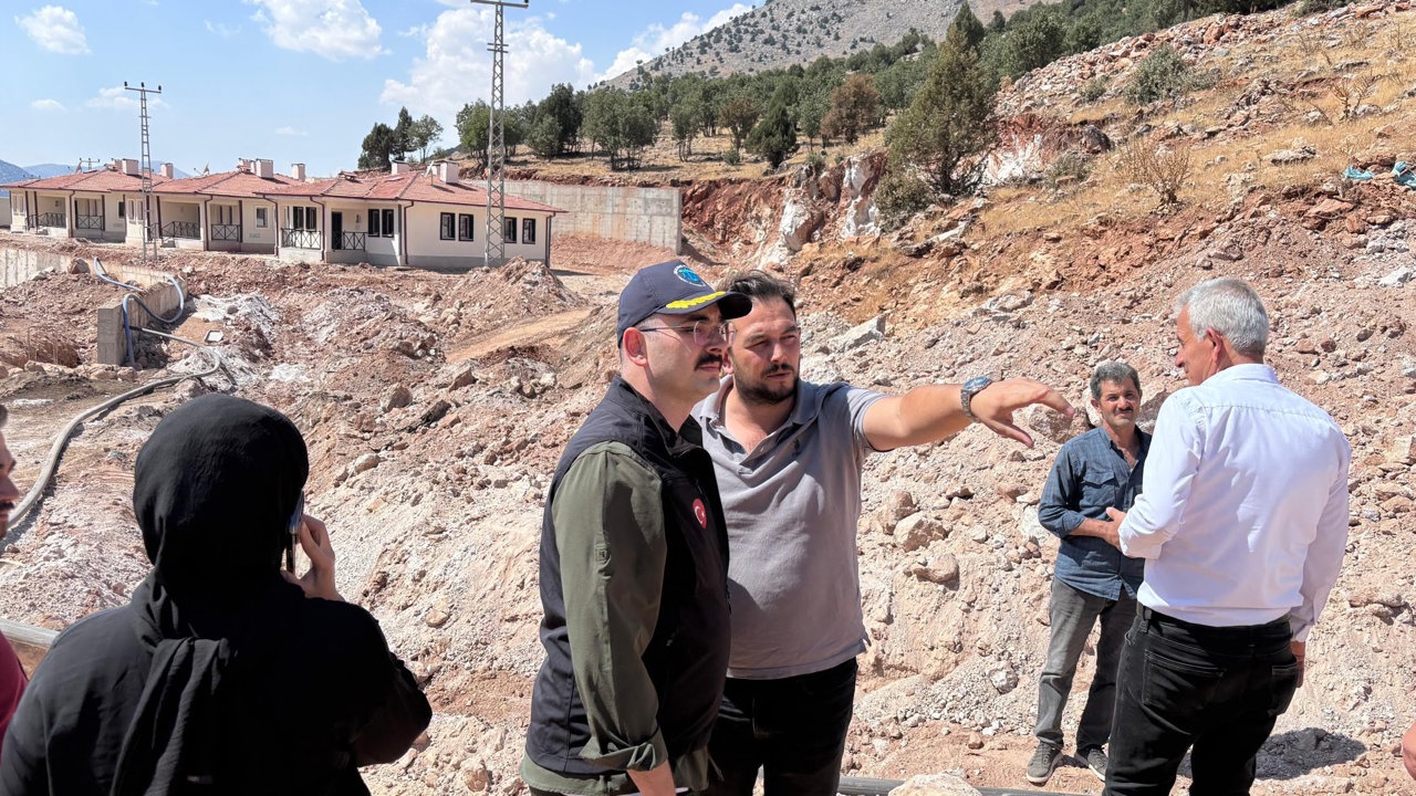 Kaymakam Sungur Kırsal Konutları İnceledi