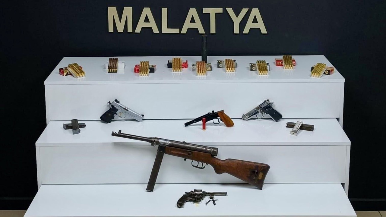 Malatya’da Silah Ticareti Operasyonu: 3 Gözaltı