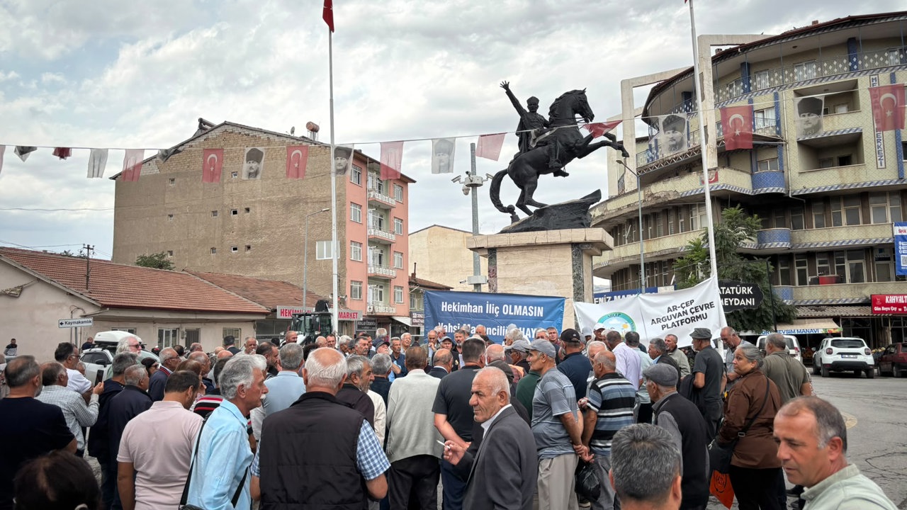 Hekimhan’da Maden Tepkisi: “Toprağımıza Ve Suyumuza Sahip Çıkıyoruz”