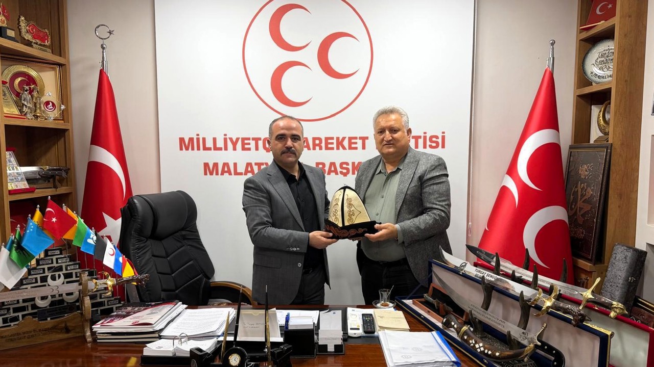 Türk Yolu Birliği’nden MHP İl Başkanı Şengönül’e Ak Kalpaklı Ziyaret