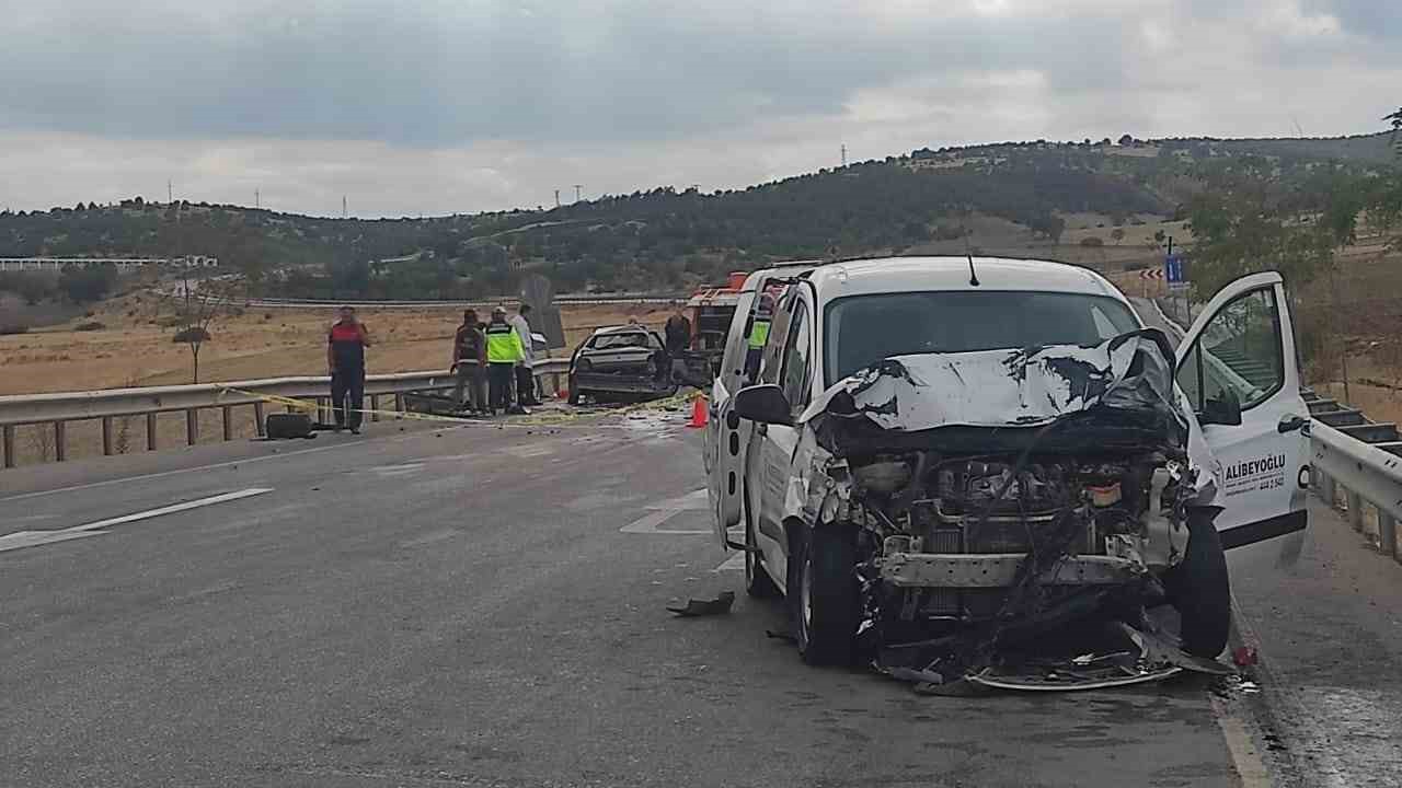 Çekerek’te trafik kazası 1 ölü 3 yaralı
