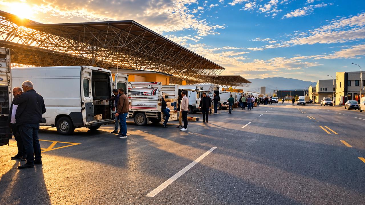 Kayısıcı Esnafı Yeni Pazara Yöneldi, Hareketlilik Arttı