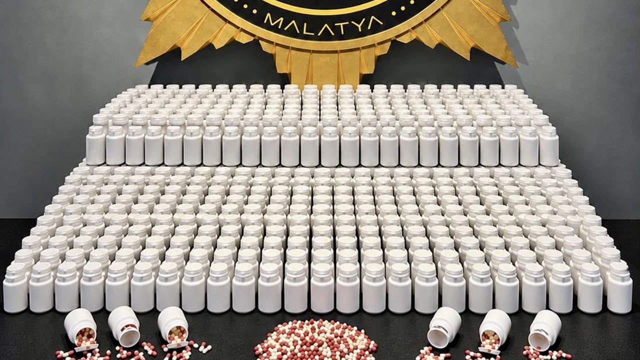 Malatya’da Uyuşturucu Operasyonu: 46 Bin 189 Hap Ele Geçirildi