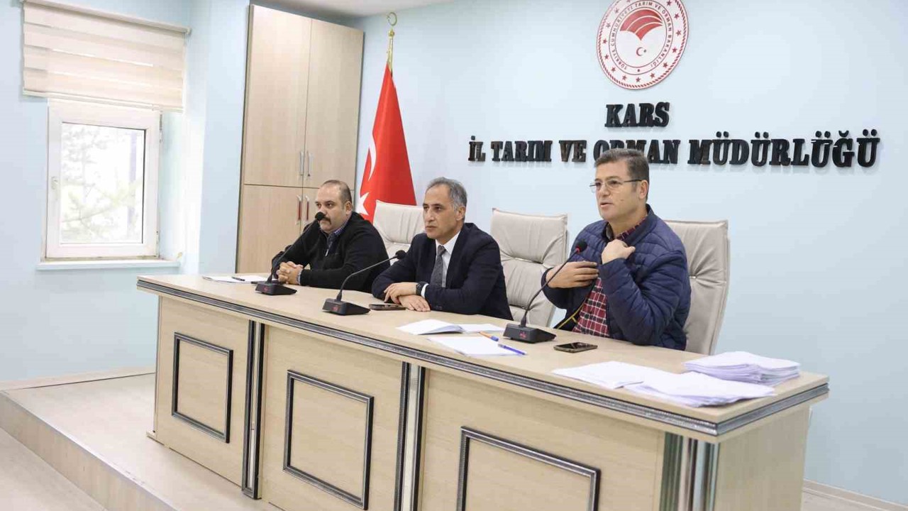 Kars’ta tarım sayımı bilgilendirme toplantısı
