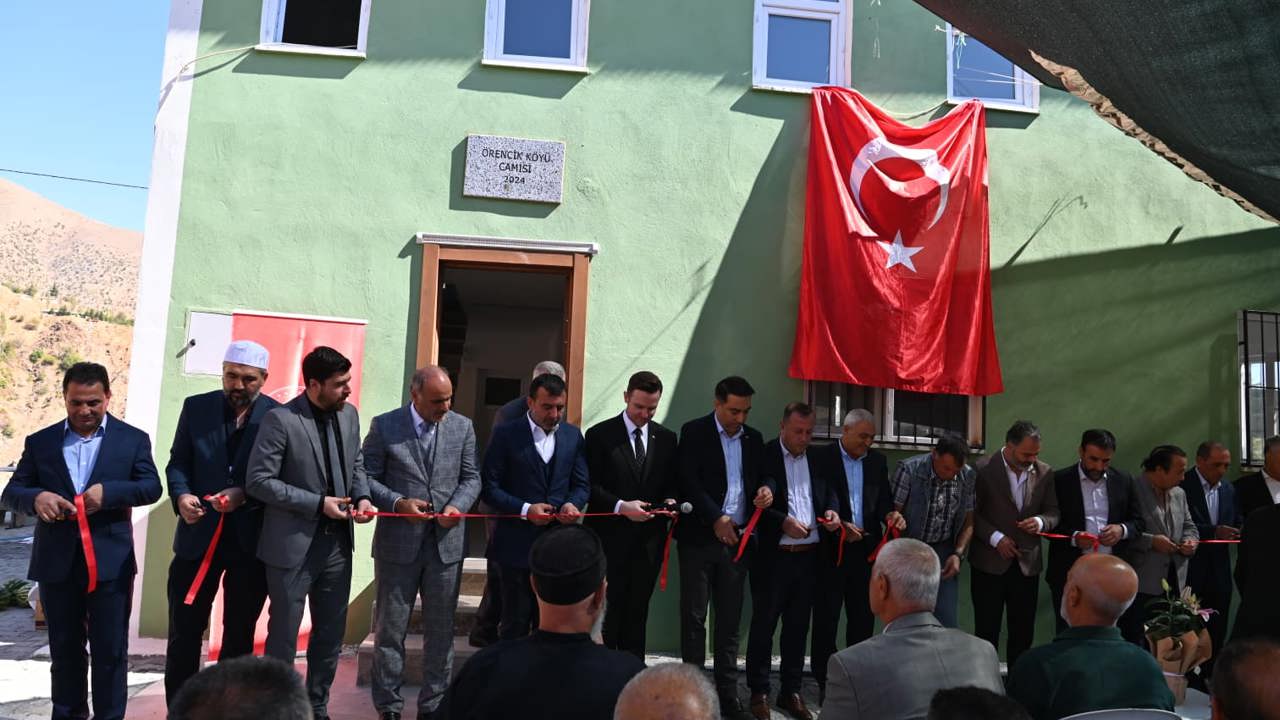 Örencik Camii Dualarla İbadete Açıldı