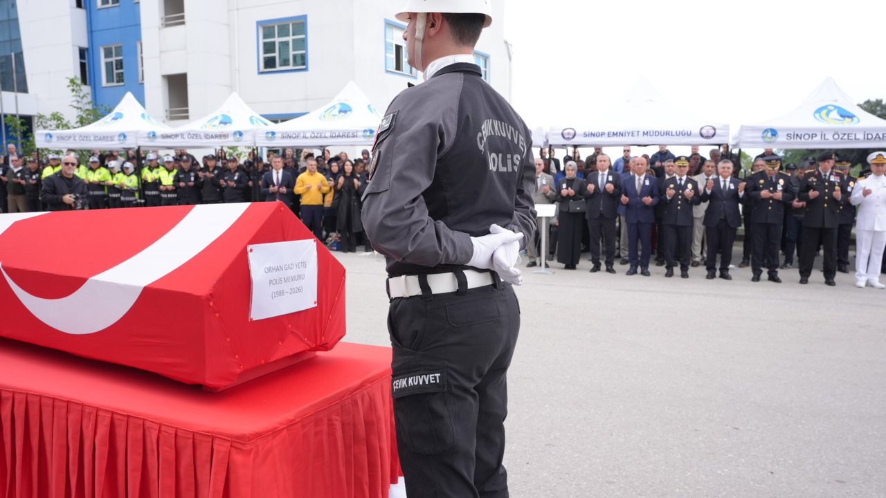 Sinop’ta Hayatını Kaybeden Polis Memuru Malatya’ya Uğurlandı