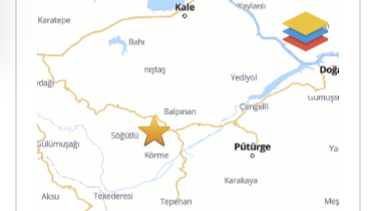 Malatya’da 3,2 Büyüklüğünde Deprem