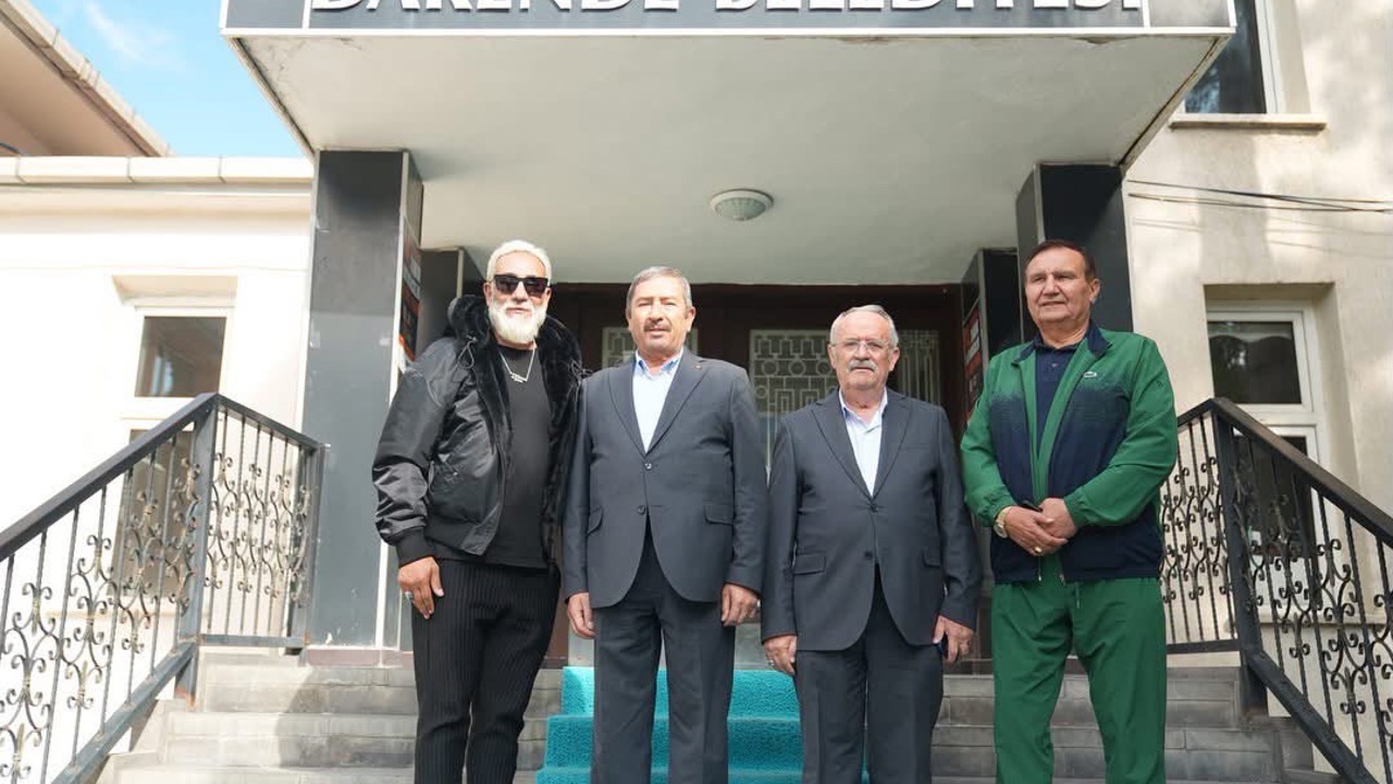 Tarık Mengüç Darende’ye Hayran Kaldı