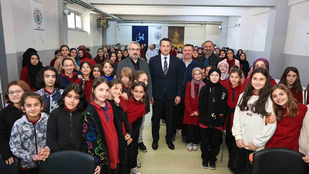 Öğrencilere su tasarrufunun önemini anlattılar

