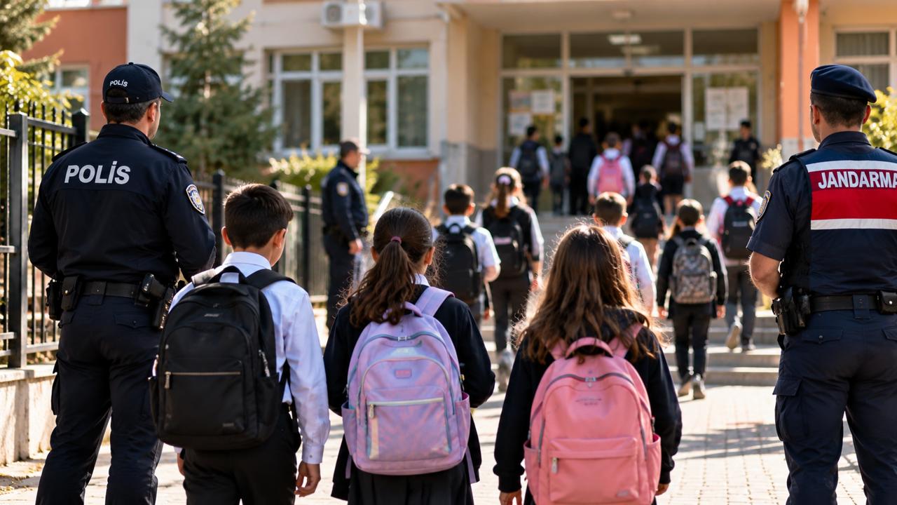 Okul Güvenliğinde Yeni Dönem: Polis ve Jandarma Öğrencilerden Önce Görevde Olacak