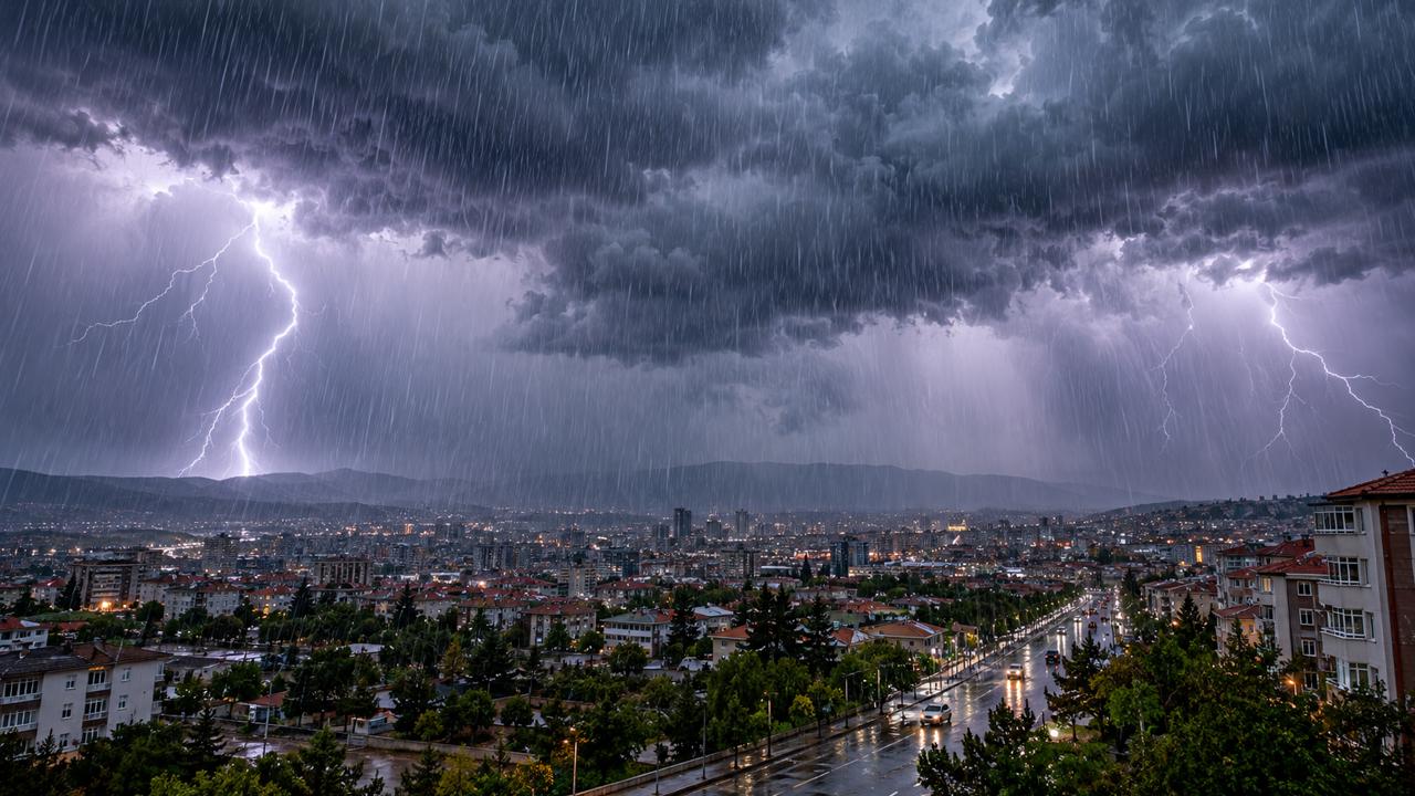Meteoroloji’den Malatya’ya Çok Kuvvetli Yağış Uyarısı!