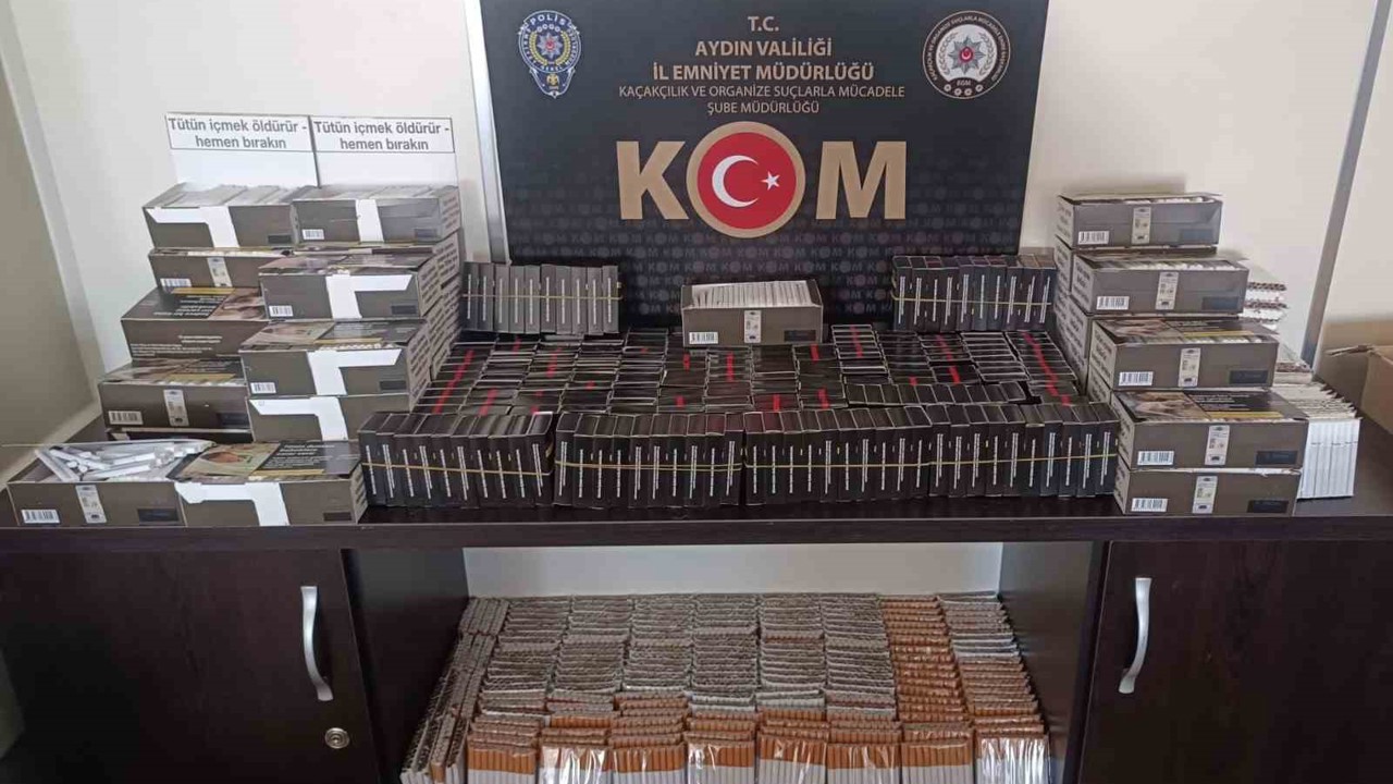 Aydın’da kaçak tütün ve elektronik sigara operasyonu: 6 gözaltı
