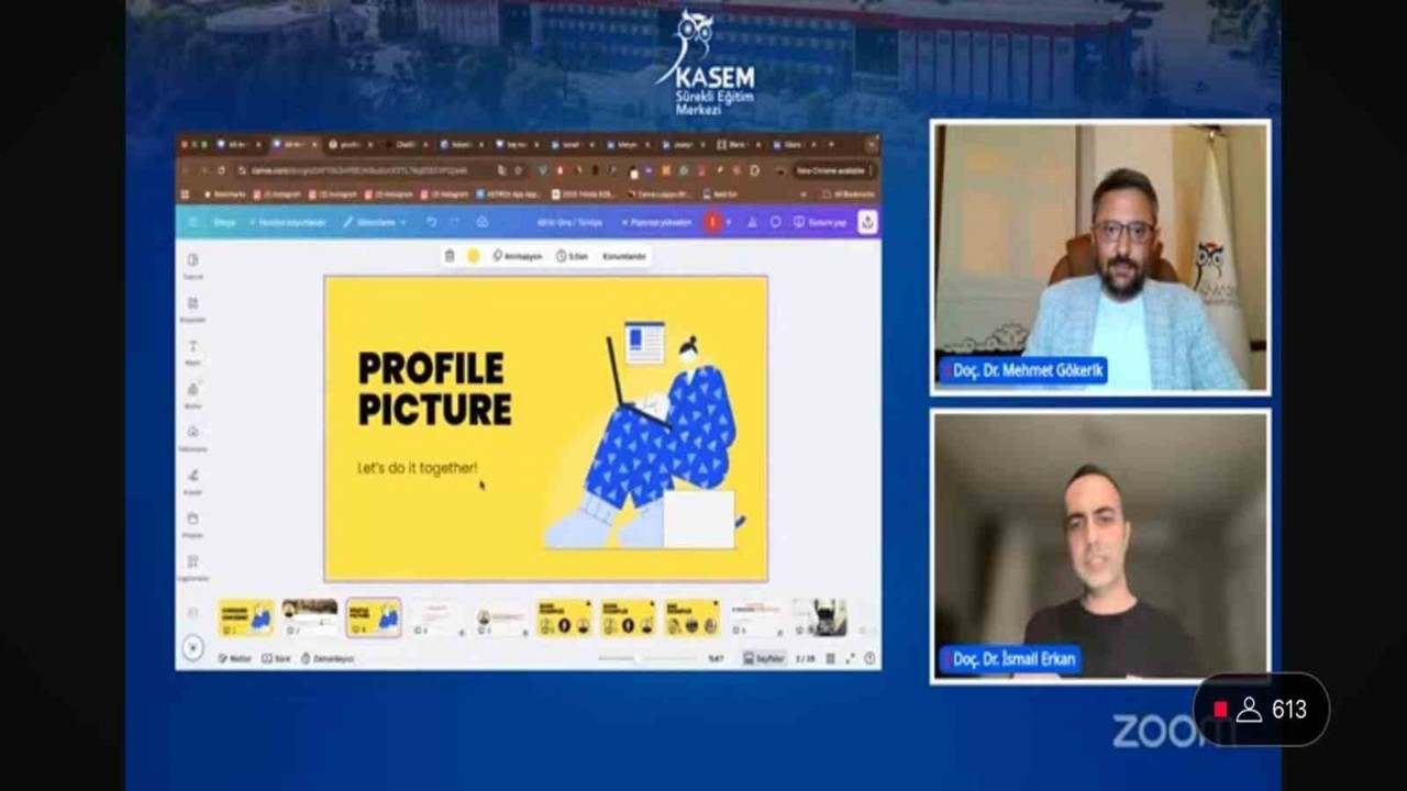 KASEM’den "Yapay Zekâ ile Etkili LinkedIn Kullanımı" semineri
