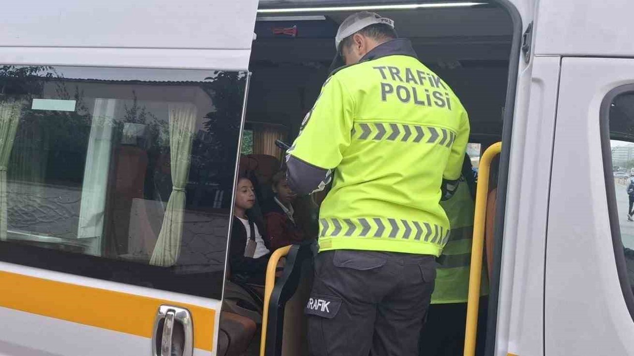 Manisa’da okul servislerine yönelik denetim
