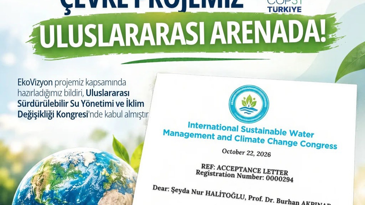 Malatya’nın Çevre Projesine Uluslararası Kabul