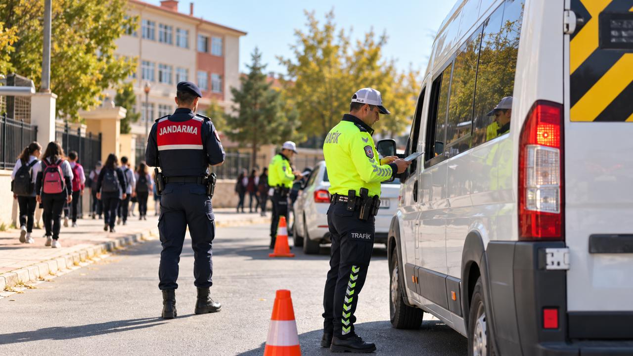 Malatya’da Okul Servislerine Denetim: 58 Araca 290 Bin TL Ceza