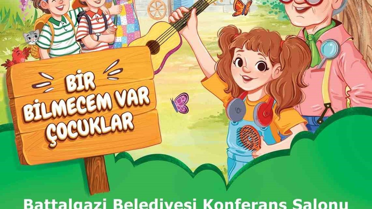 "Bir Bilmecem Var Çocuklar" Battalgazi’de sahnelenecek
