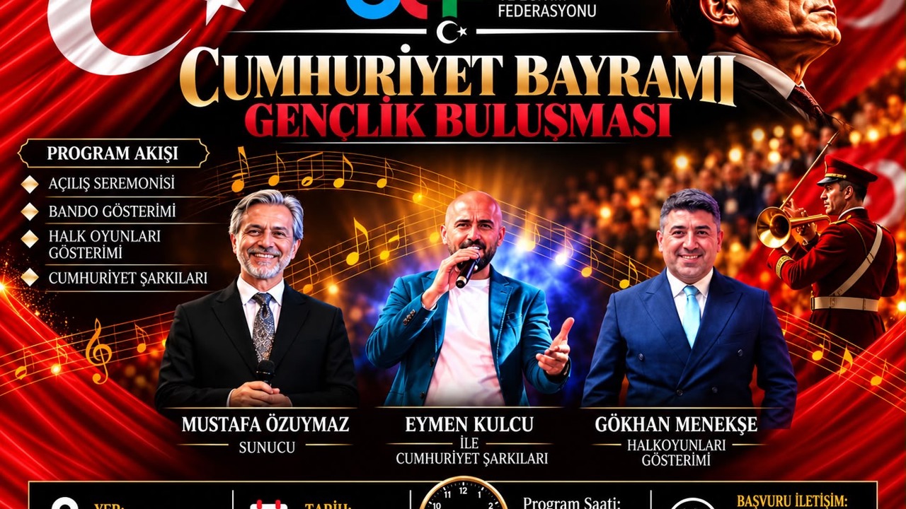 Malatya’da Cumhuriyet Bayramı’na Özel Gençlik Buluşması