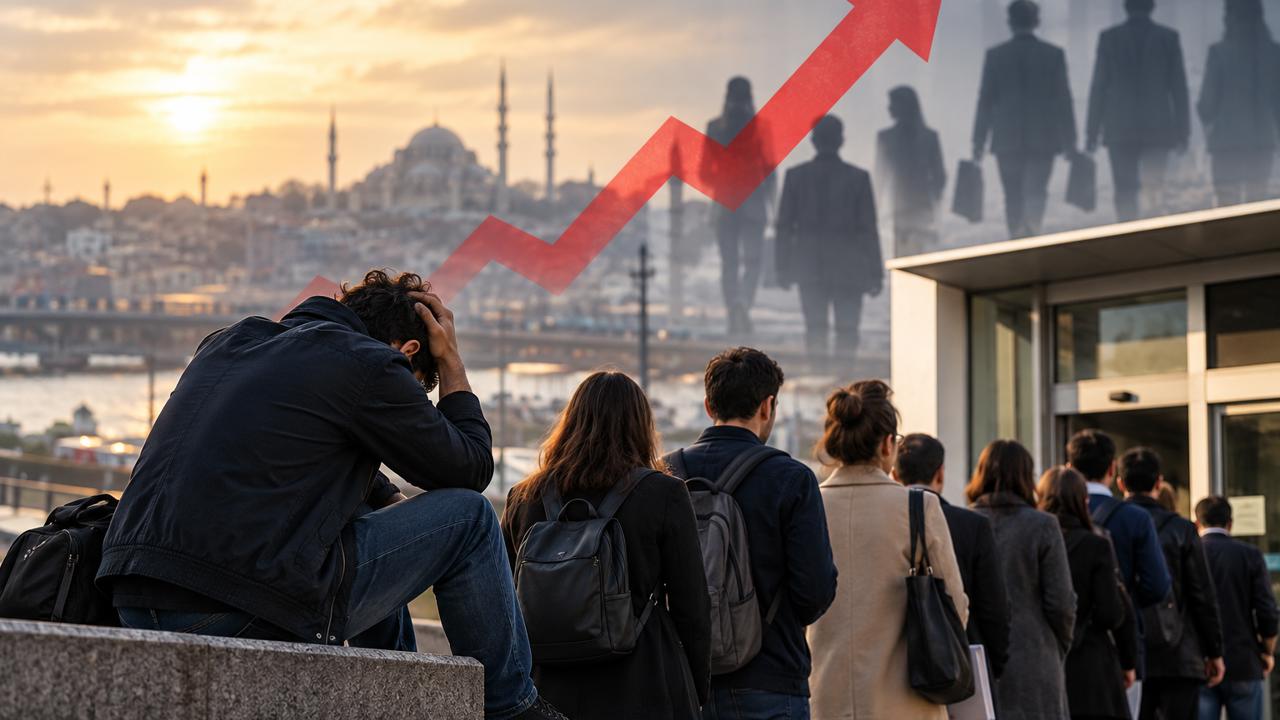 İşsizlikte sert yükseliş: Bir ayda 198 bin kişi daha işsiz kaldı