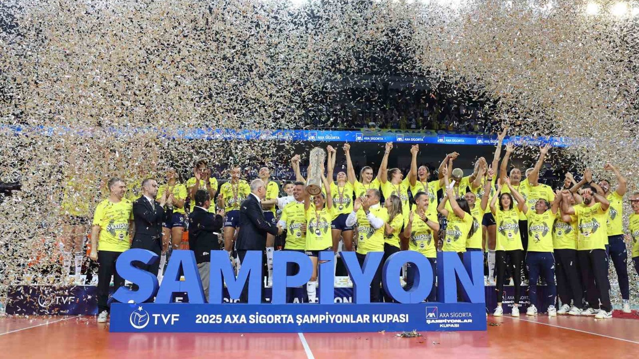 Şampiyonlar Kupası şampiyonu Fenerbahçe
