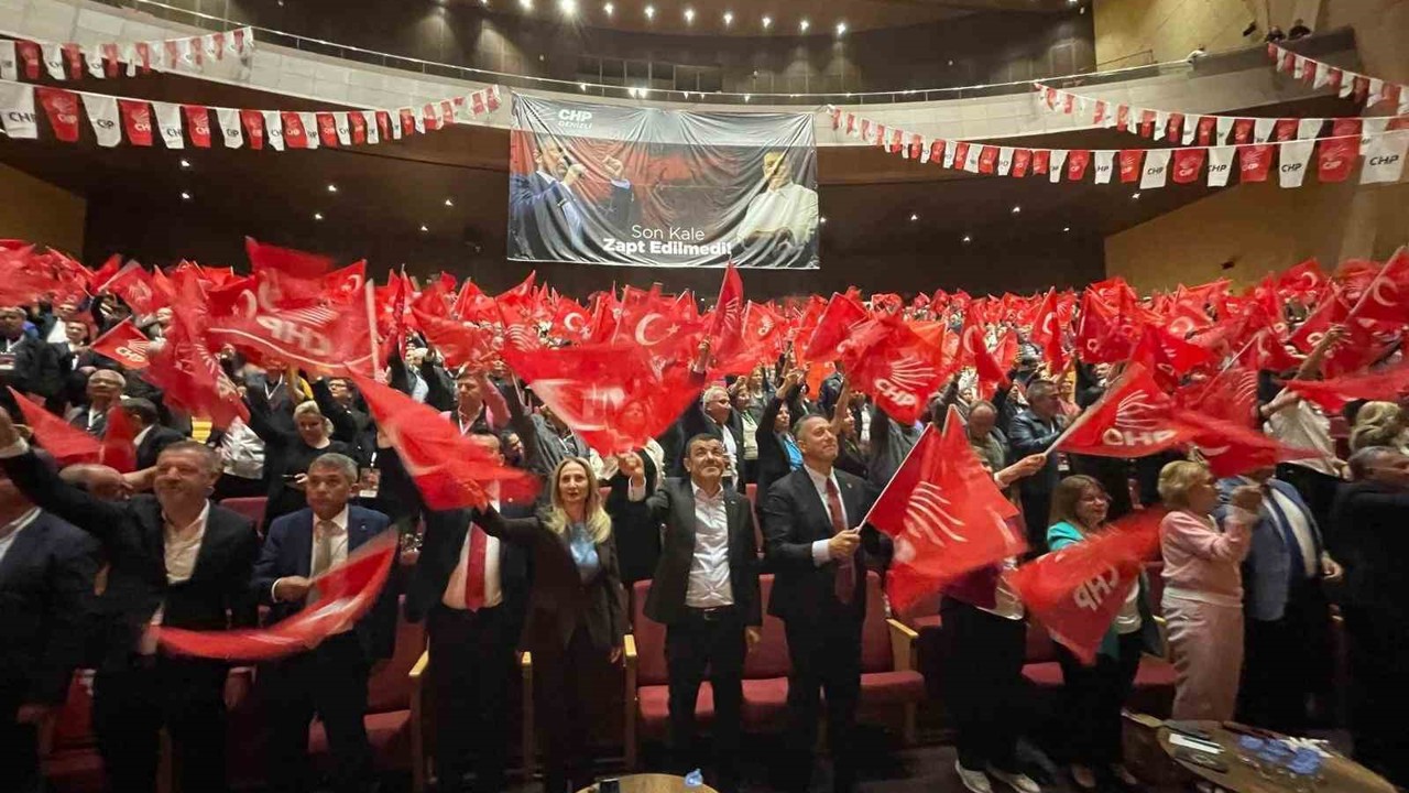CHP Denizli 39. Olağan İl Kongresi tamamlandı

