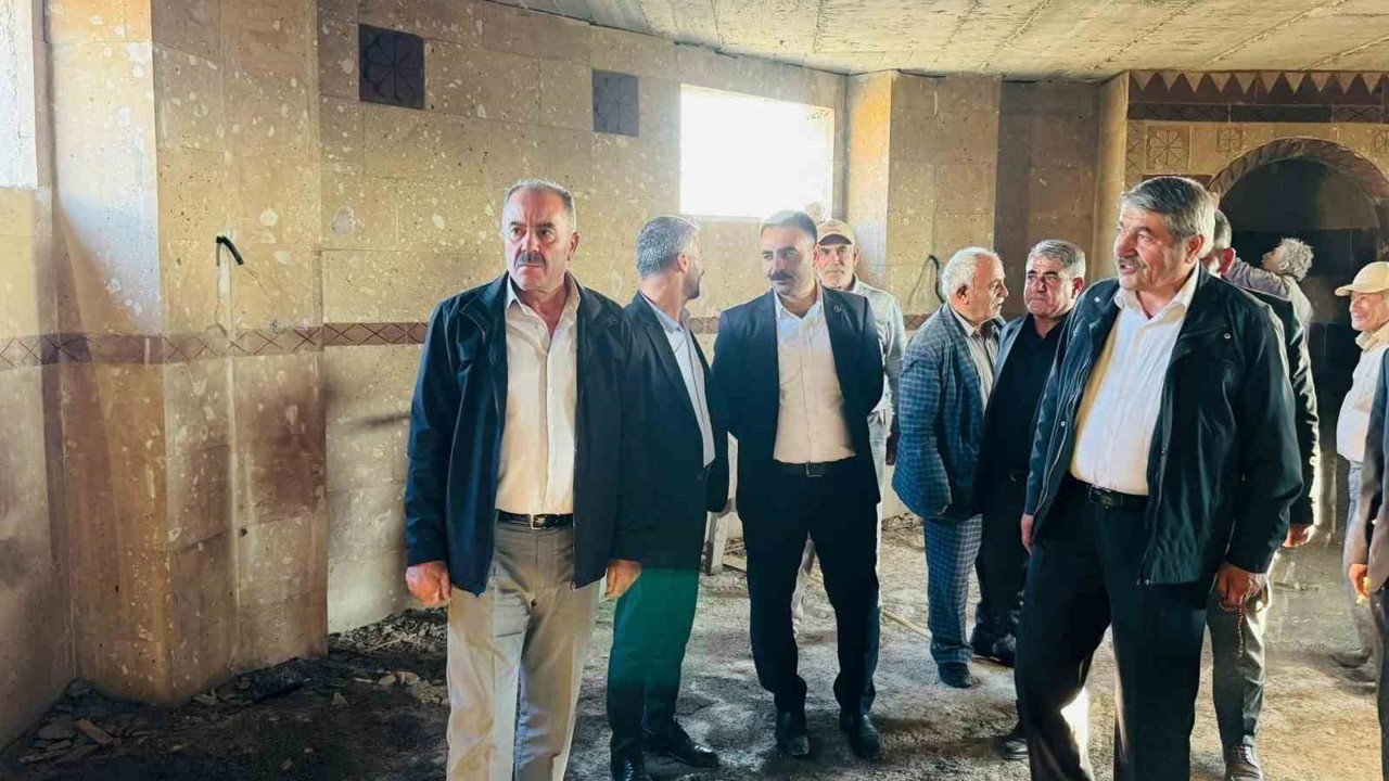 Patnos’ta seyir tepesi çalışmaları yerinde incelendi
