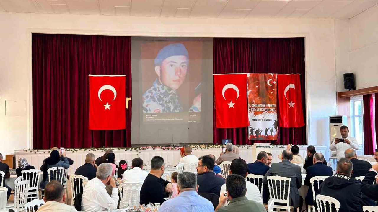 3’üncü Komando Tugayı mensupları, şehit silah arkadaşlarını Ankara’da andı
