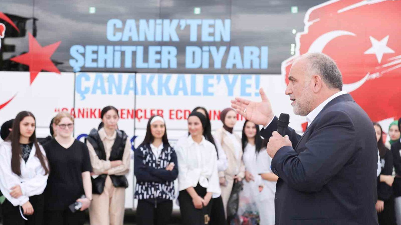 Canikli öğrenciler için anlamlı Çanakkale’de gezisi
