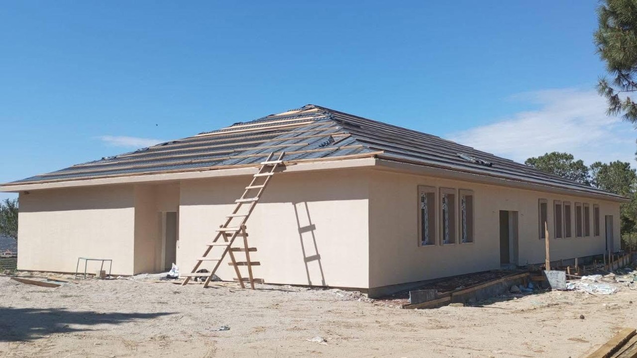 Yarım kalan okul inşaatı yeniden başlıyor
