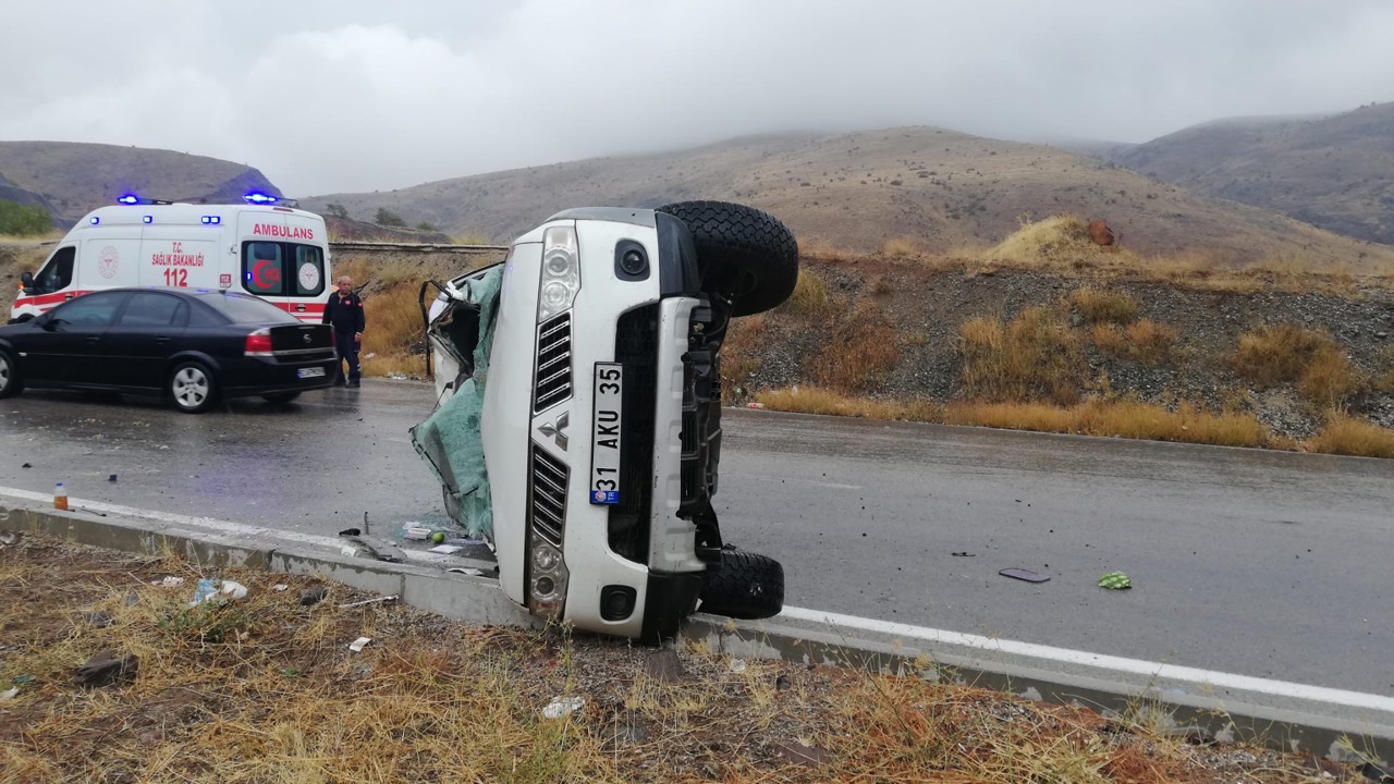Darende’de Trafik Kazası: 6 Kişi Yaralandı