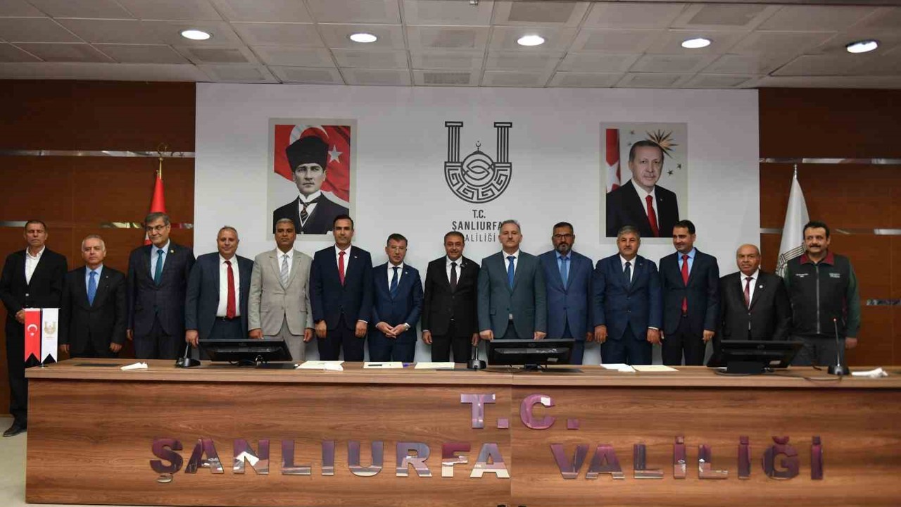 Şanlıurfa’da fıstık ve pamuk için eylem planı belirlendi
