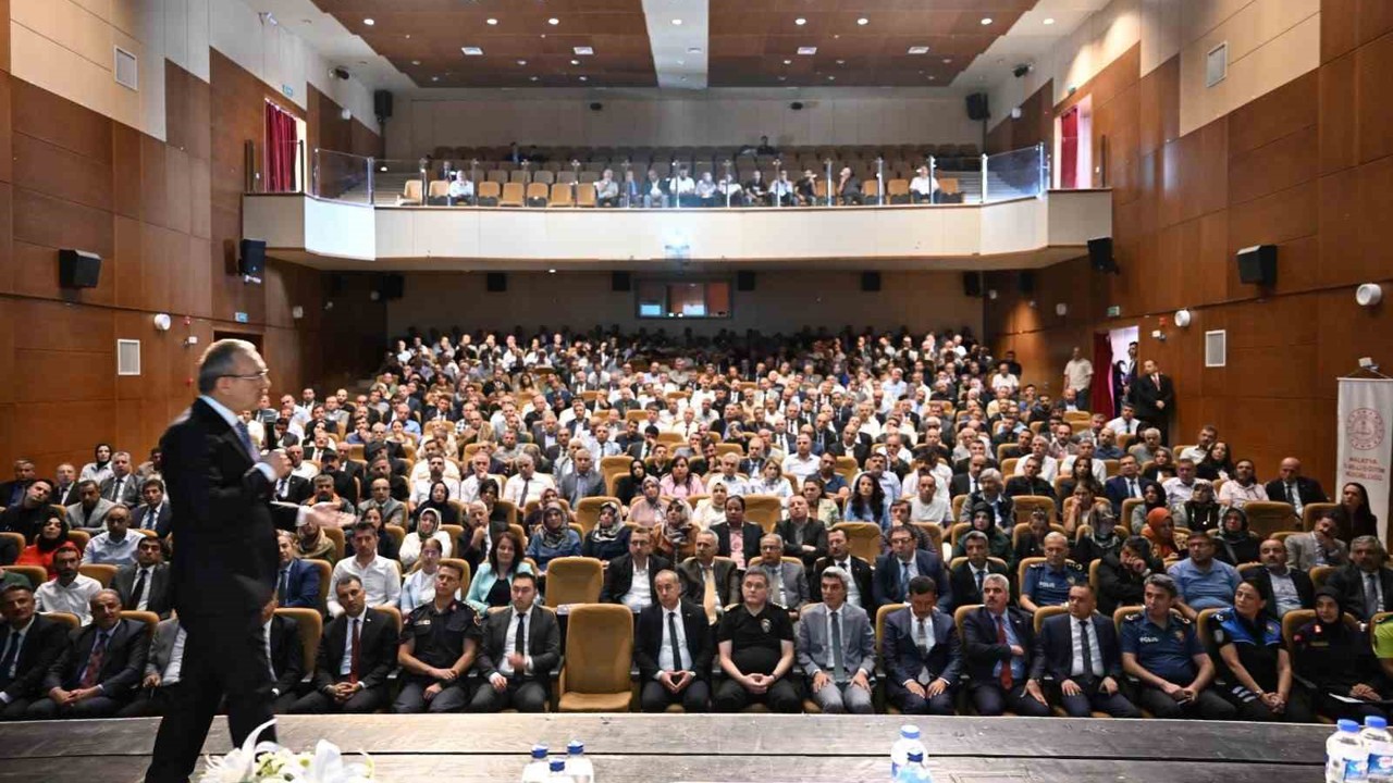Malatya’da Eğitim ve Güvenlik toplantısı
