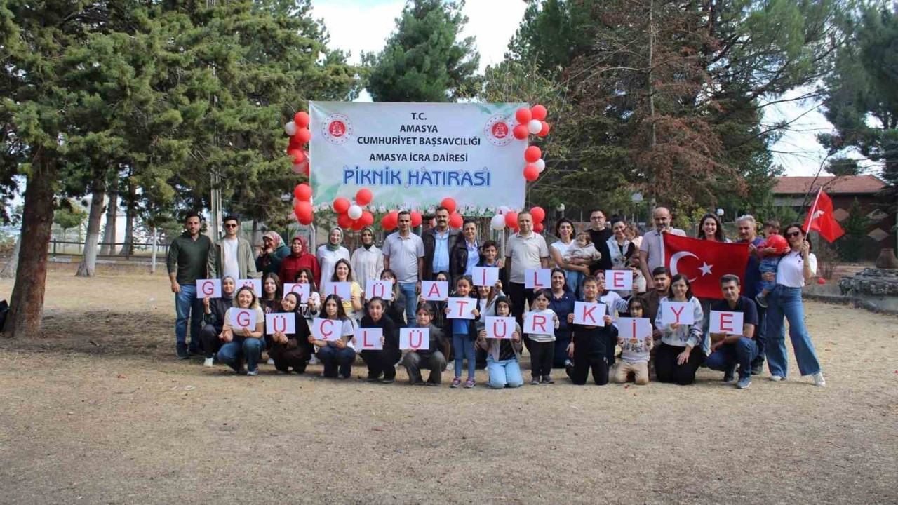 İcra dairesi ailesi piknikte buluştu
