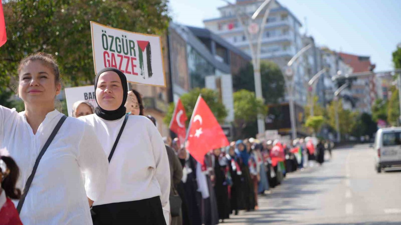 Gazze için ‘Sessiz Çığlık Zinciri’
