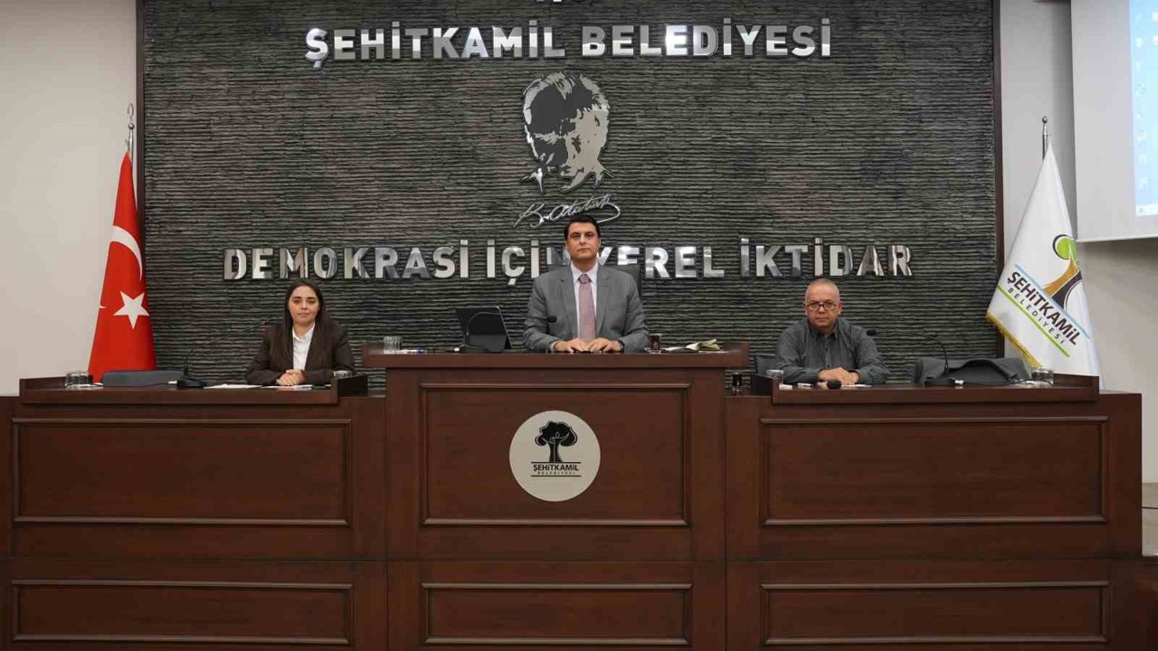 Şehitkamil Belediyesi Ekim ayı meclis toplantısı yapıldı
