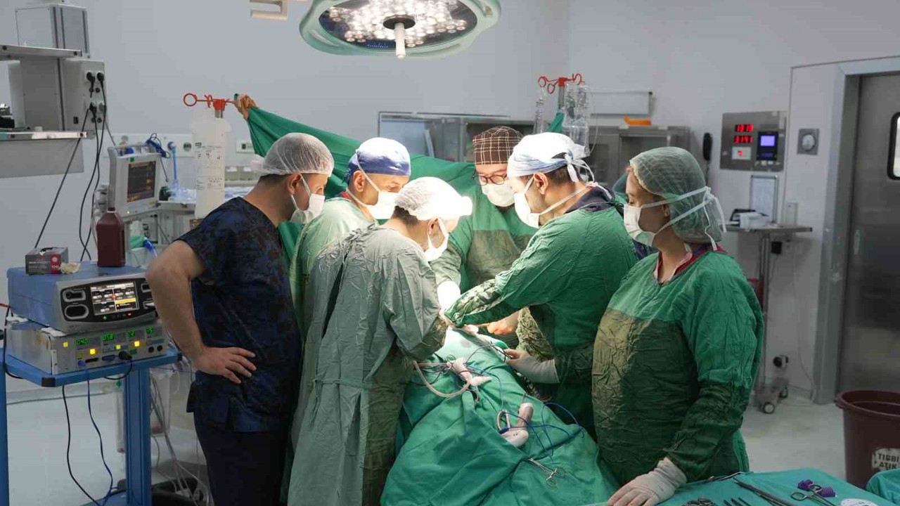 3 santimetrelik böbrek tümörü parsiyel nefrektomi ile çıkartıldı
