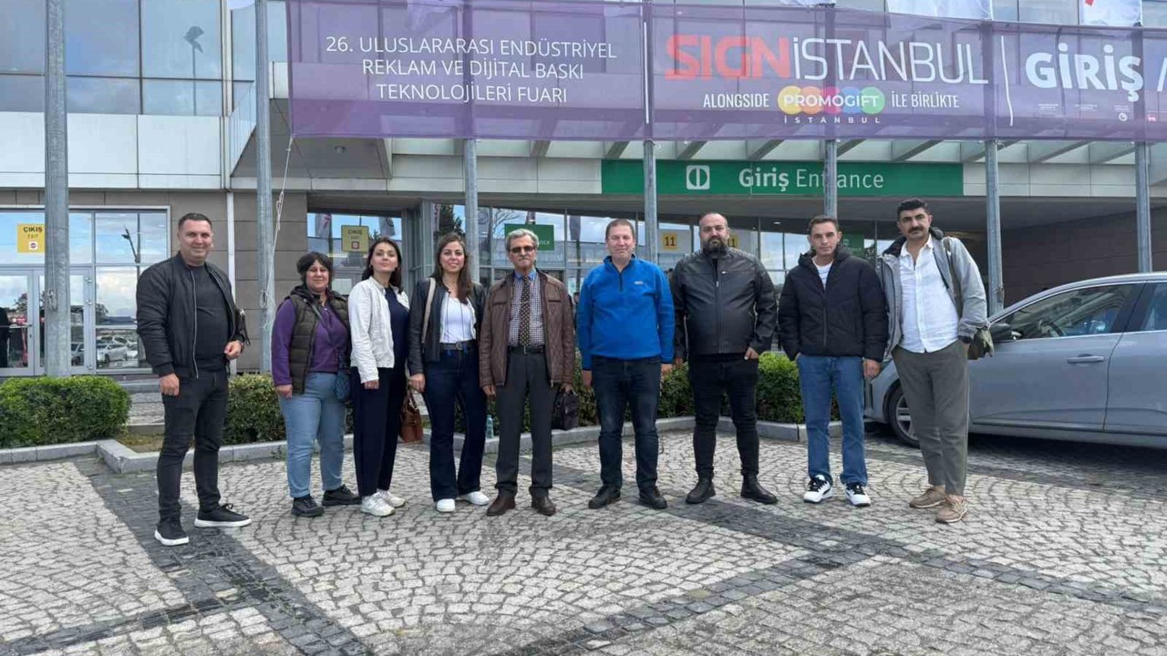 AYTO üyeleri İstanbul’daki fuara katıldı
