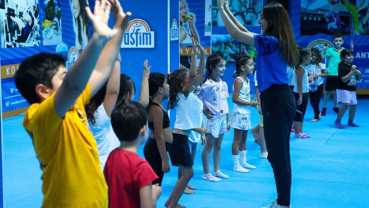 ASFİM’de çocuklar sporla büyüyor
