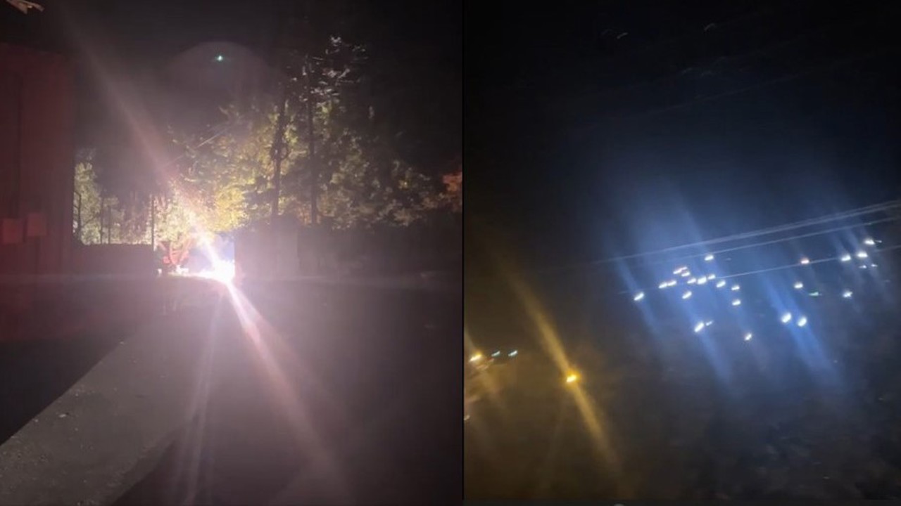 Hakkari’de kopan elektrik telleri korkuttu
